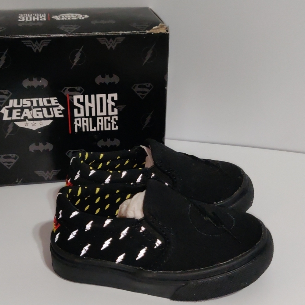 DC Justice League. The flash baby shoes size 6